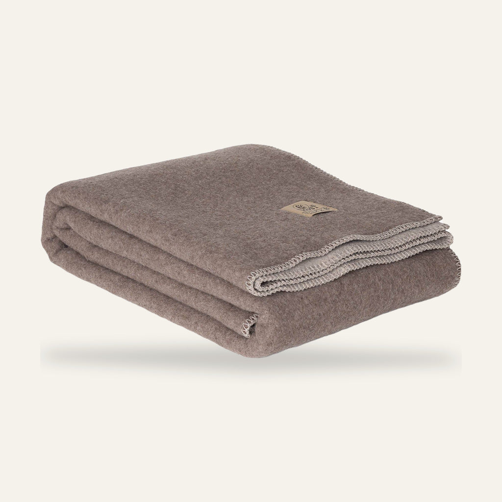 Plaid en laine mérinos WOLVERINE – Simple