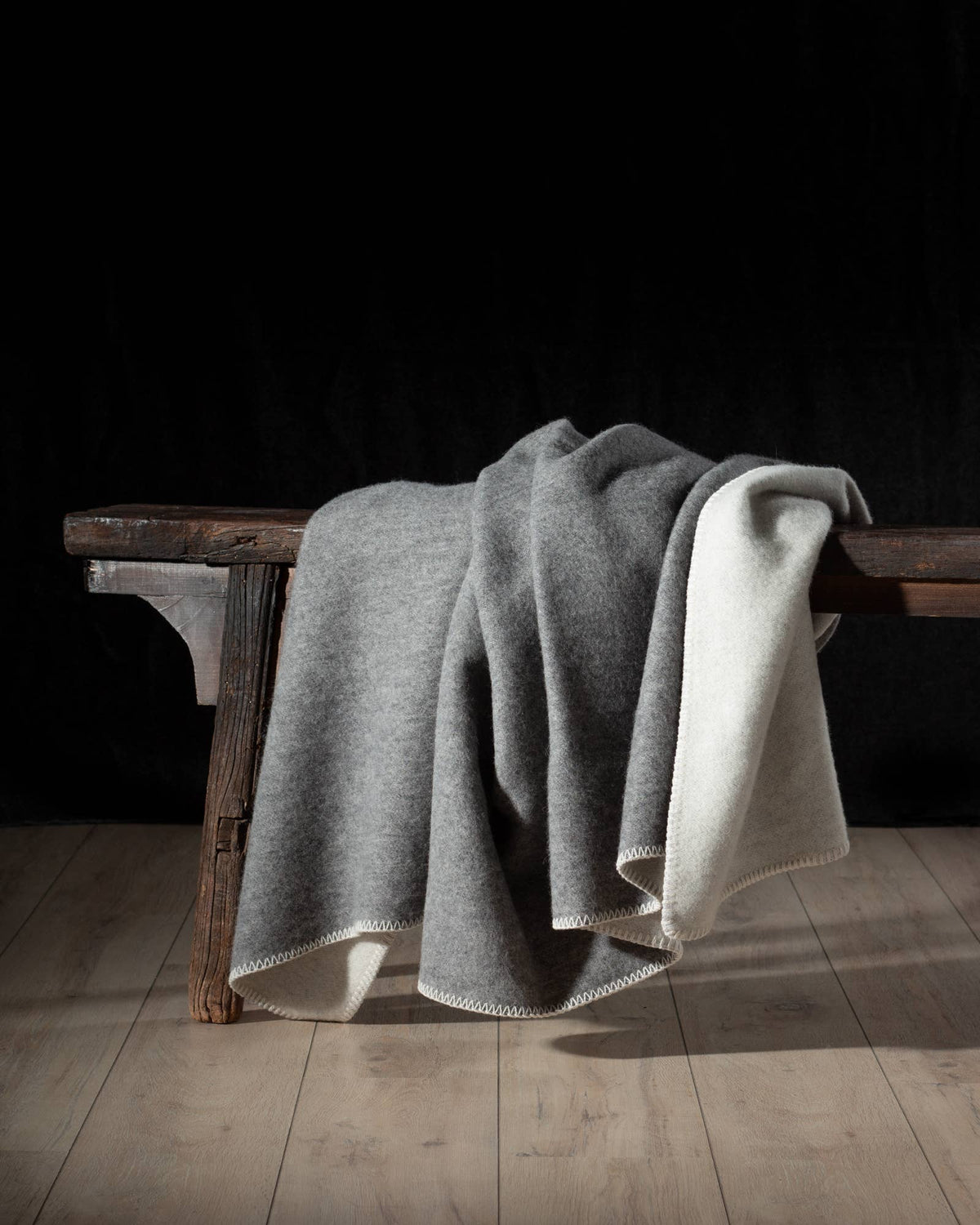 Grand plaid en laine WILD PIGEON – photo 2