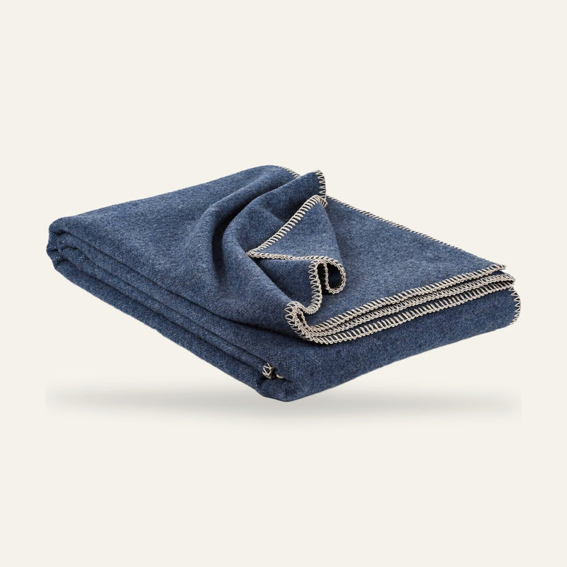 Plaid laine mérinos et cachemire LUMA SOFT