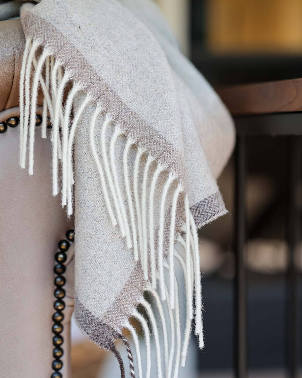 Plaid cachemire et laine mérinos MILANO – photo 14
