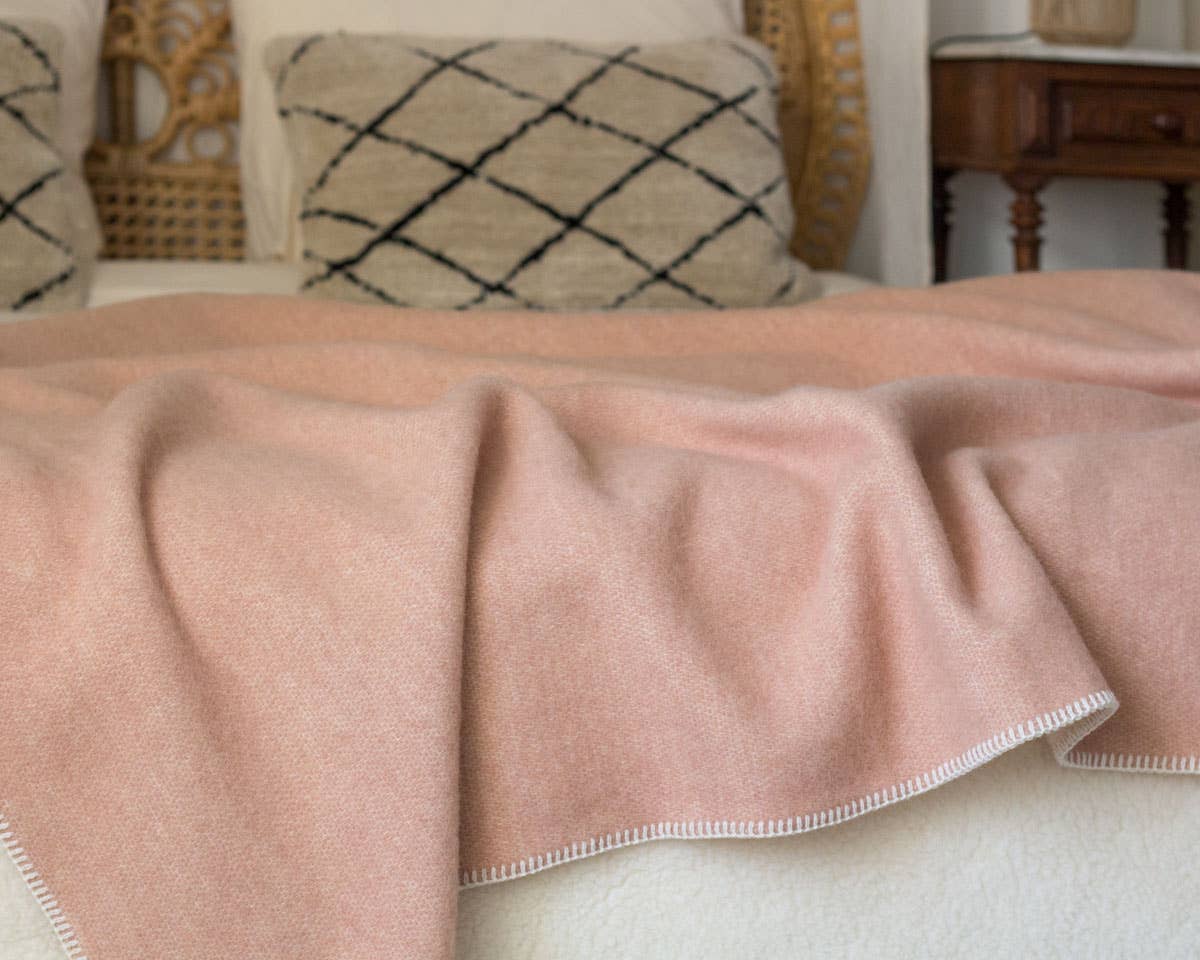 Grand plaid en laine CUBAN SAND