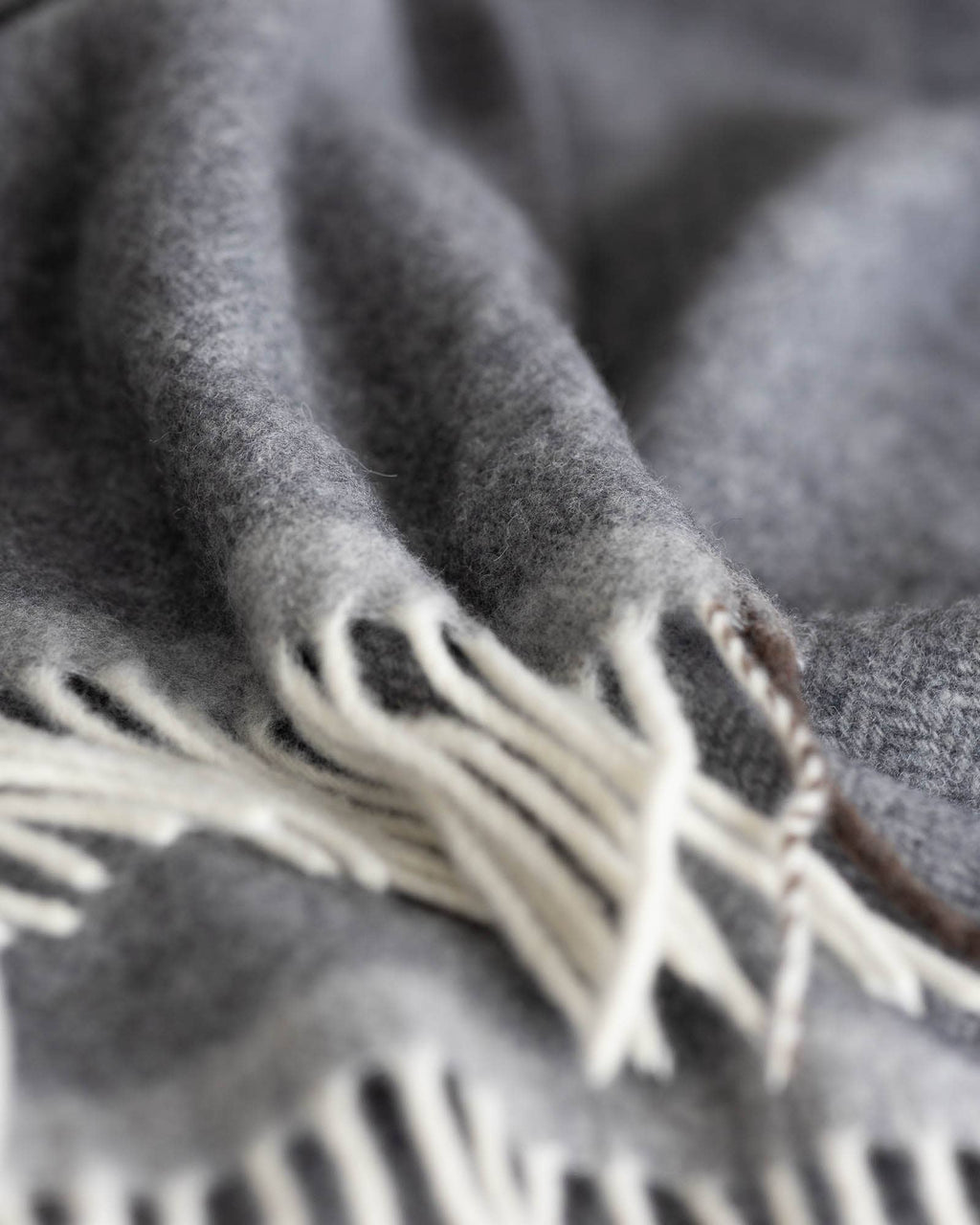 Plaid cachemire et laine mérinos MILANO – photo 3